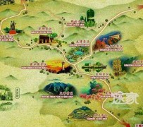 迁西景点地图(长沙景点地图)
