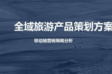 迁西旅游方案(旅游方案策划书模板)